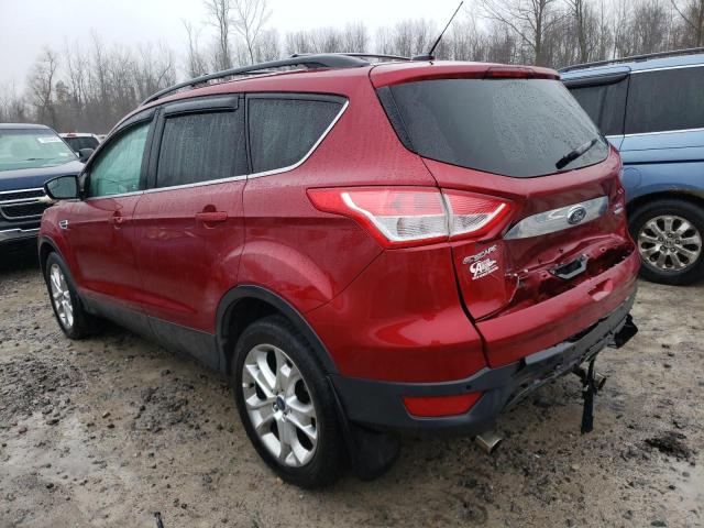 1FMCU9HX2DUB35207 - 2013 FORD ESCAPE SEL RED photo 2