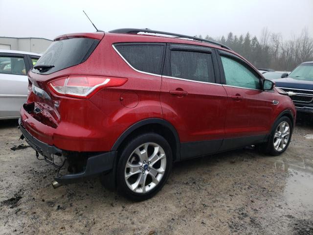 1FMCU9HX2DUB35207 - 2013 FORD ESCAPE SEL RED photo 3