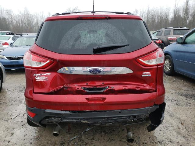 1FMCU9HX2DUB35207 - 2013 FORD ESCAPE SEL RED photo 6