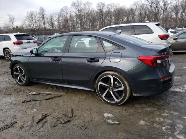 2HGFE2F55RH526032 - 2024 HONDA CIVIC SPORT GRAY photo 2