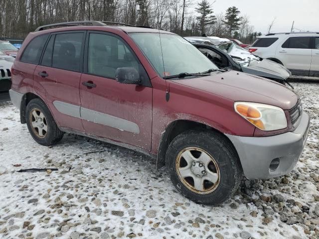 JTEHD20V350073283 - 2005 TOYOTA RAV4 RED photo 4