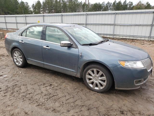 3LNHL2JC1CR825964 - 2012 LINCOLN MKZ BLUE photo 4