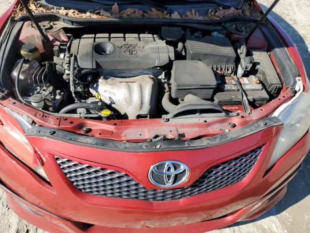 4T1BF3EK7BU672020 - 2011 TOYOTA CAMRY BASE RED photo 11