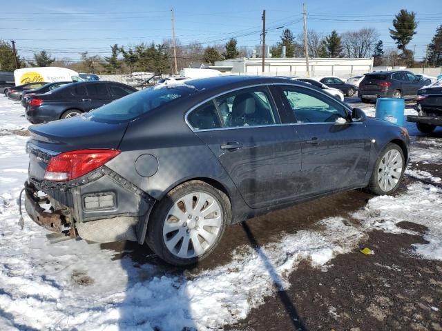 W04G15GV7B1083380 - 2011 BUICK REGAL CXL GRAY photo 3