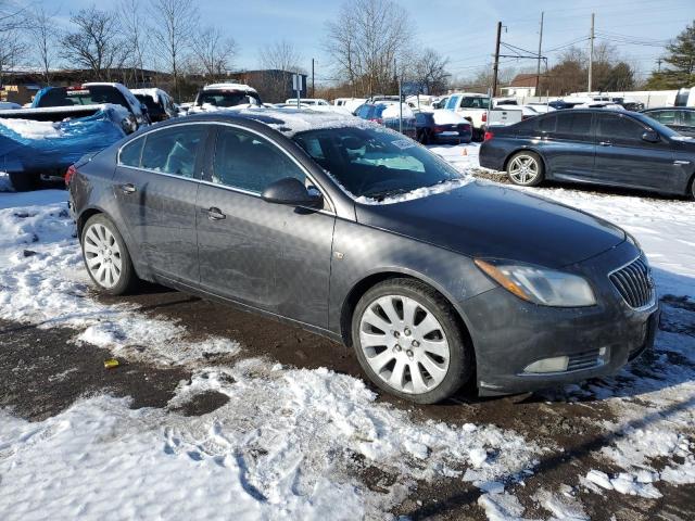 W04G15GV7B1083380 - 2011 BUICK REGAL CXL GRAY photo 4