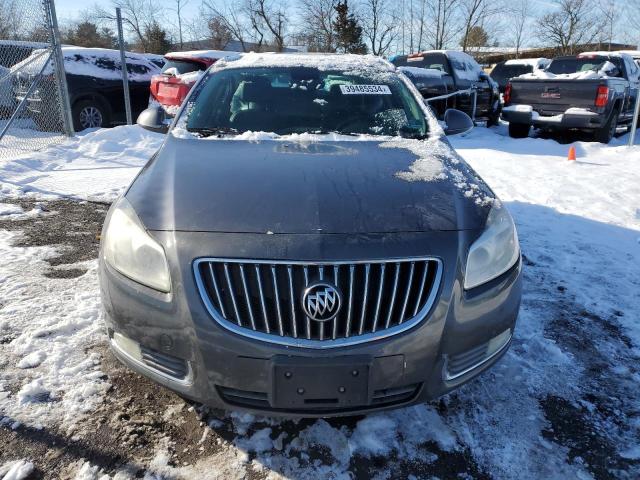 W04G15GV7B1083380 - 2011 BUICK REGAL CXL GRAY photo 5