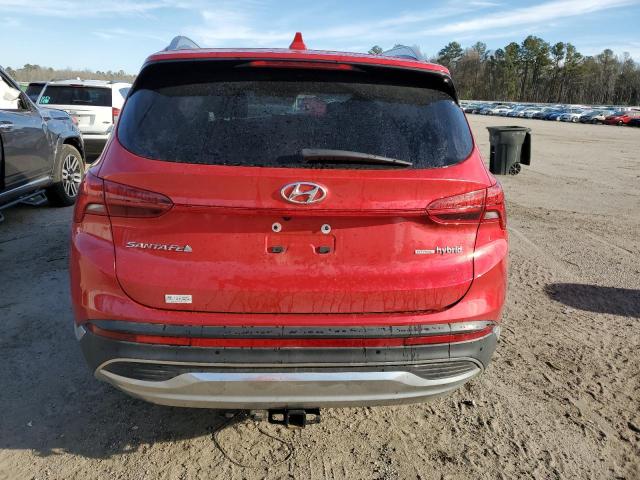 5NMS5DA19PH005474 - 2023 HYUNDAI SANTA FE LIMITED BURGUNDY photo 6