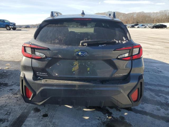 JF2GUADC7R8218630 - 2024 SUBARU CROSSTREK PREMIUM GRAY photo 6