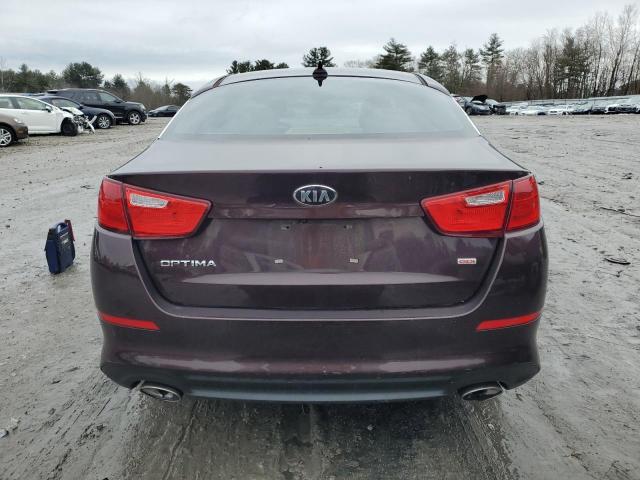 5XXGM4A75FG394396 - 2015 KIA OPTIMA LX MAROON photo 6