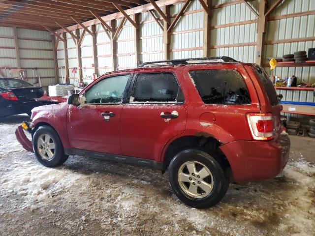 1FMCU0D73CKA45804 - 2012 FORD ESCAPE XLT RED photo 2
