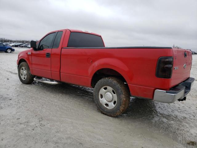 1FTVF12574NA39762 - 2004 FORD F150 RED photo 2
