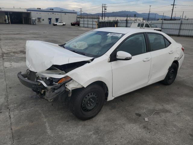 5YFBURHE0FP318667 - 2015 TOYOTA COROLLA L WHITE photo 1