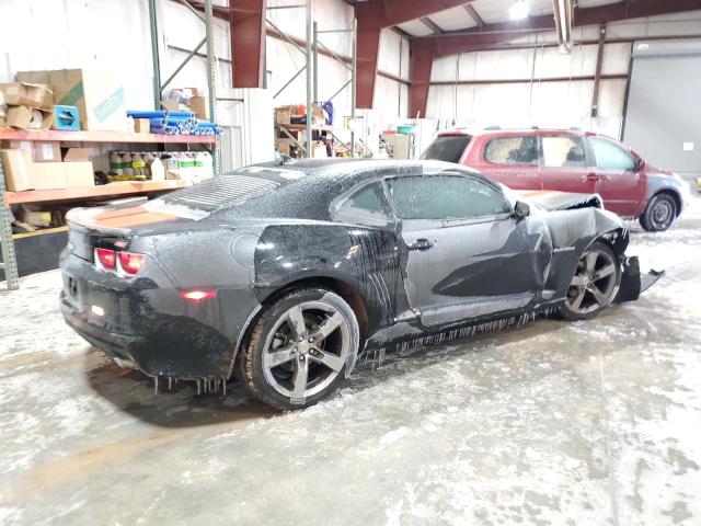 2G1FC1E31C9135193 - 2012 CHEVROLET CAMARO LT BLACK photo 3