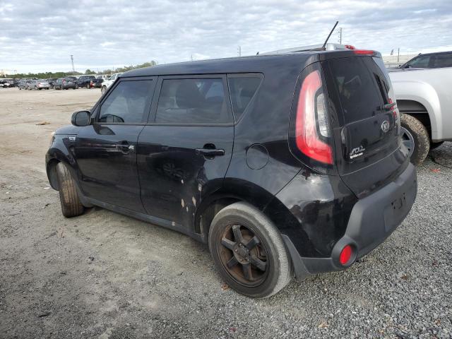 KNDJN2A29F7770828 - 2015 KIA SOUL BLACK photo 2