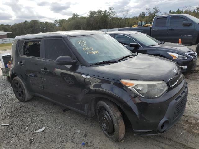 KNDJN2A29F7770828 - 2015 KIA SOUL BLACK photo 4