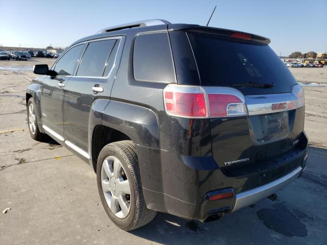 2GKFLYE37D6217534 - 2013 GMC TERRAIN DENALI BLACK photo 2