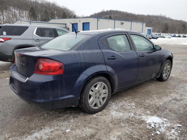 1C3CDZAB1EN224947 - 2014 DODGE AVENGER SE BLUE photo 3