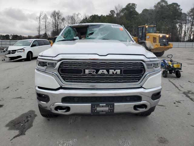 1C6SRFHT3MN674675 - 2021 RAM 1500 LIMITED WHITE photo 5