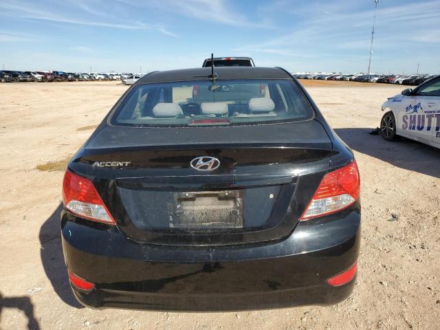 KMHCT4AE0DU563971 - 2013 HYUNDAI ACCENT GLS BLACK photo 6