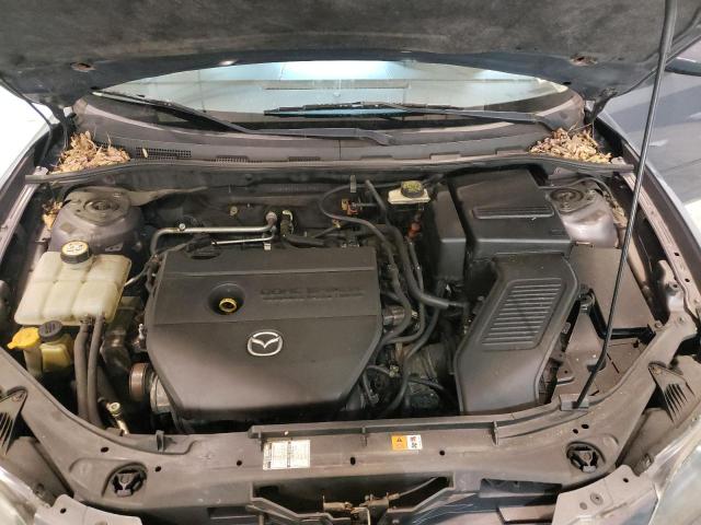 JM1BK324181144750 - 2008 MAZDA 3 S GRAY photo 11