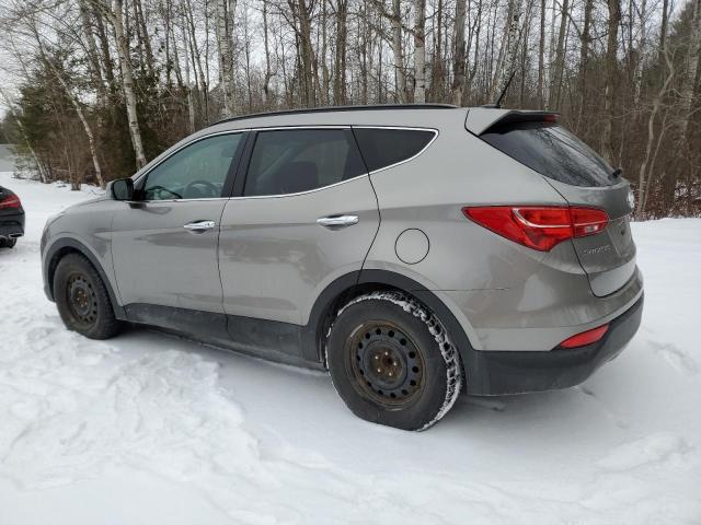 5XYZU3LB6FG233782 - 2015 HYUNDAI SANTA FE S GRAY photo 2