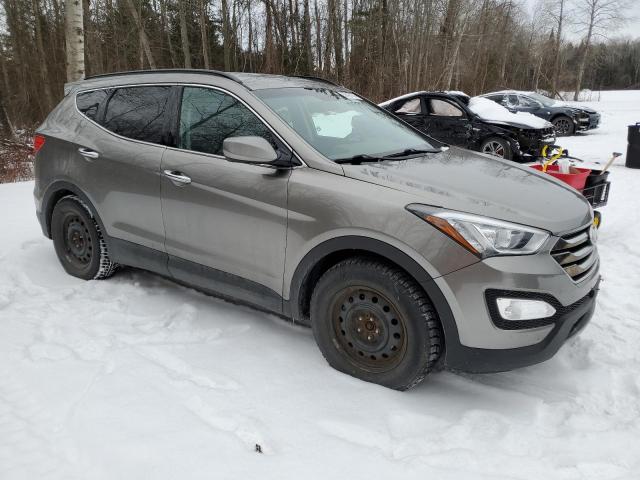 5XYZU3LB6FG233782 - 2015 HYUNDAI SANTA FE S GRAY photo 4