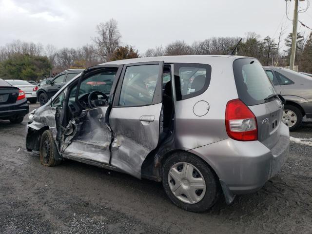 JHMGD38457S036906 - 2007 HONDA FIT SILVER photo 2