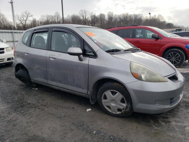 JHMGD38457S036906 - 2007 HONDA FIT SILVER photo 4