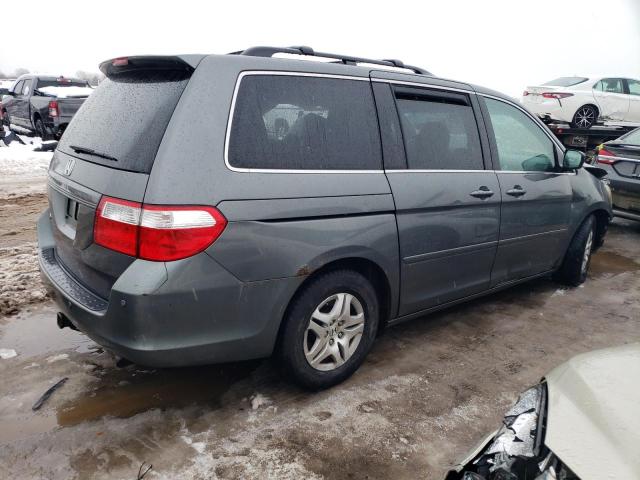 5FNRL38647B134935 - 2007 HONDA ODYSSEY EXL GRAY photo 3