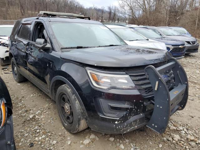 1FM5K8AR3JGB19936 - 2018 FORD EXPLORER POLICE INTERCEPTOR BLACK photo 4