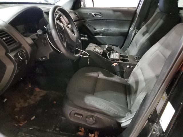 1FM5K8AR3JGB19936 - 2018 FORD EXPLORER POLICE INTERCEPTOR შავი ფოტო 7