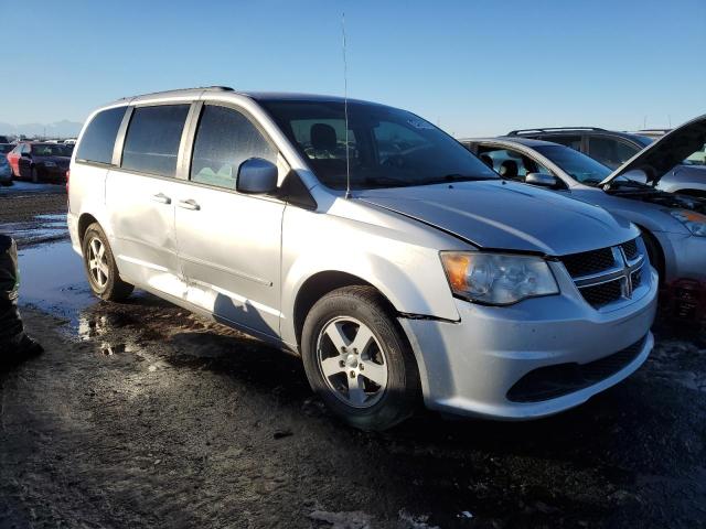 2C4RDGCGXCR357595 - 2012 DODGE GRAND CARA SXT SILVER photo 4