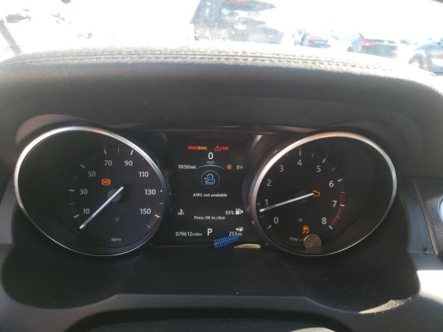 SALVP2RXXJH292006 - 2018 LAND ROVER RANGE ROVE SE WHITE photo 9