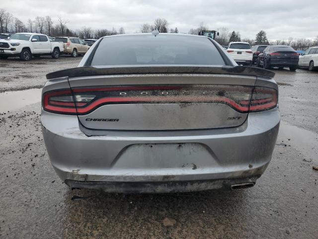 2C3CDXHG2HH547861 - 2017 DODGE CHARGER SXT SILVER photo 6