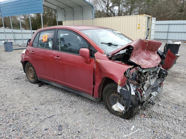 3N1BC1AP2BL435953 - 2011 NISSAN VERSA S BURGUNDY photo 4