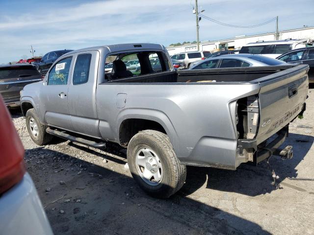 5TFSX5EN3JX060109 - 2018 TOYOTA TACOMA ACCESS CAB SILVER photo 2