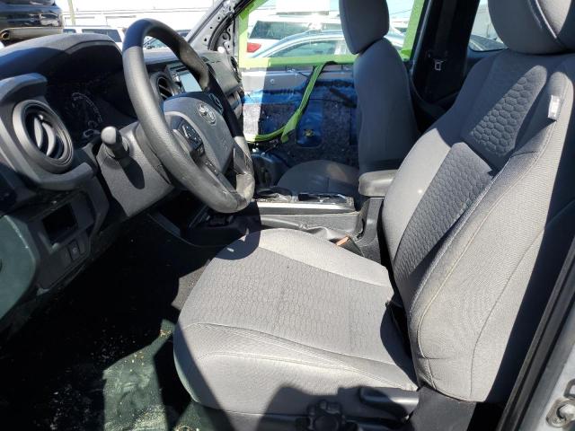 5TFSX5EN3JX060109 - 2018 TOYOTA TACOMA ACCESS CAB ვერცხლისფერი ფოტო 7