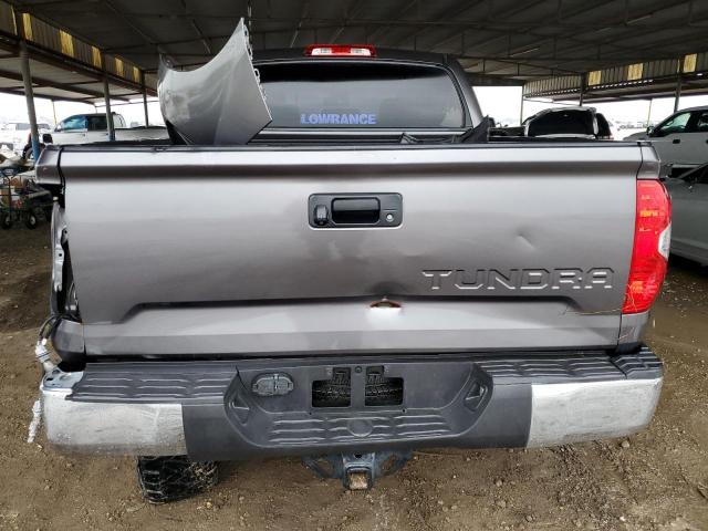 5TFEY5F11EX168191 - 2014 TOYOTA TUNDRA CREWMAX SR5 GRAY photo 6