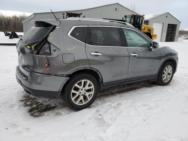 5N1AT2MVXFC758122 - 2015 NISSAN ROGUE S GRAY photo 3