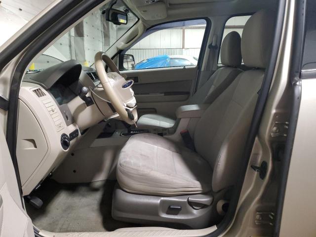 1FMCU0DG7AKC66710 - 2010 FORD ESCAPE XLT BEIGE photo 7