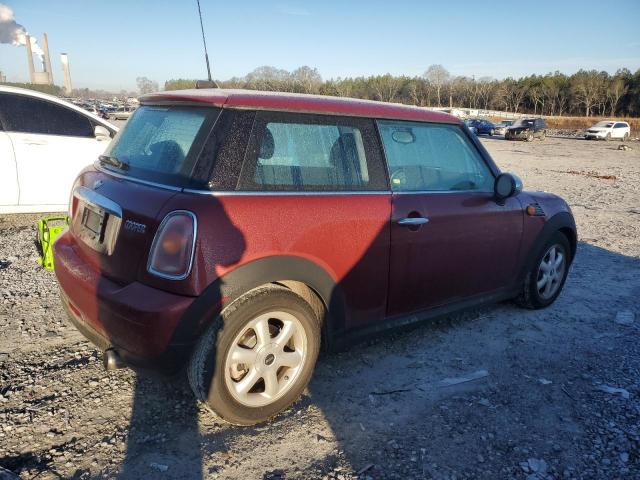 WMWMF33589TW71806 - 2009 MINI COOPER BURGUNDY photo 3