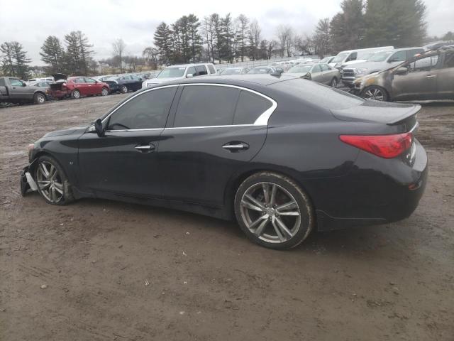 JN1BV7AR0FM414027 - 2015 INFINITI Q50 BASE BLACK photo 2