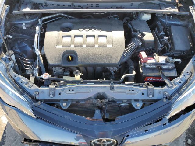 2T1BURHE3HC805185 - 2017 TOYOTA COROLLA L CHARCOAL photo 11