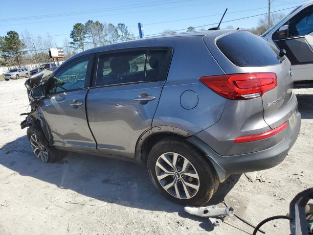 KNDPB3AC4E7635112 - 2014 KIA SPORTAGE BASE GRAY photo 2