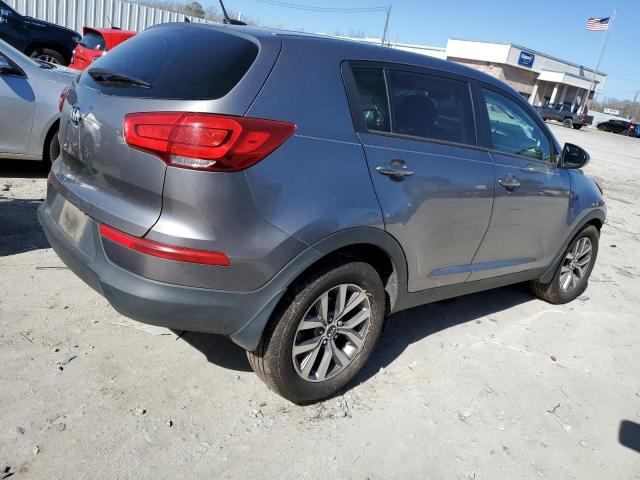 KNDPB3AC4E7635112 - 2014 KIA SPORTAGE BASE GRAY photo 3