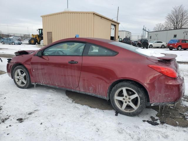 1G2ZH17N194196855 - 2009 PONTIAC G6 GT BURGUNDY photo 2