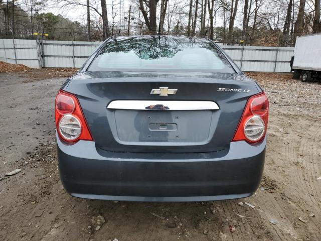 1G1JC5SH1D4139279 - 2013 CHEVROLET SONIC LT GRAY photo 6