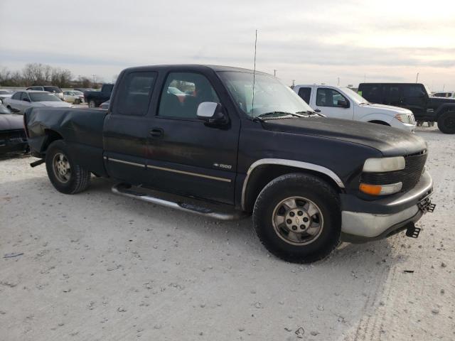 2GCEC19T2X1270071 - 1999 CHEVROLET SILVERADO C1500 BLACK photo 4