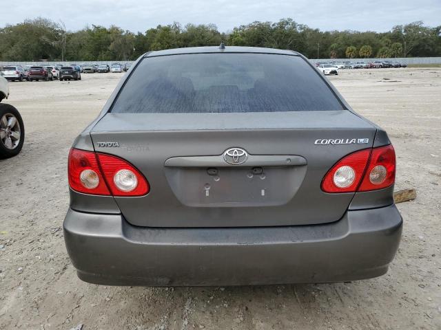 1NXBR32E95Z443350 - 2005 TOYOTA COROLLA CE GRAY photo 6