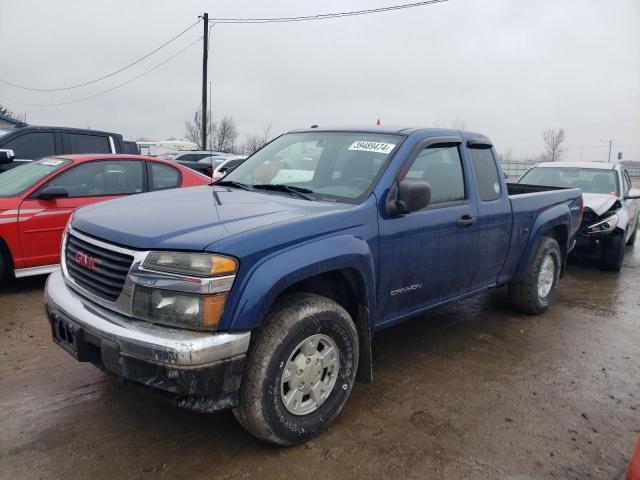 1GTDS196258269537 - 2005 GMC CANYON BLUE photo 1